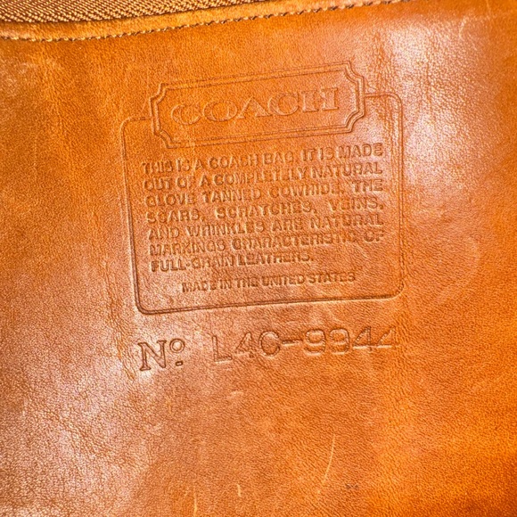 Coach Brown Leather Bag - Picture 4 of 6